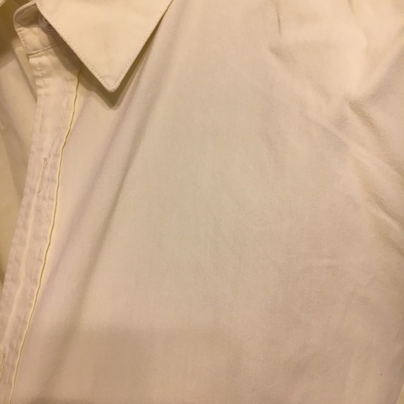 Theory canary yellow button up shirt - Picture 4 of 4